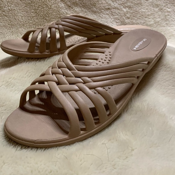 Okabashi Shoes - Okabashi orthopedic slipper sandals beige L.